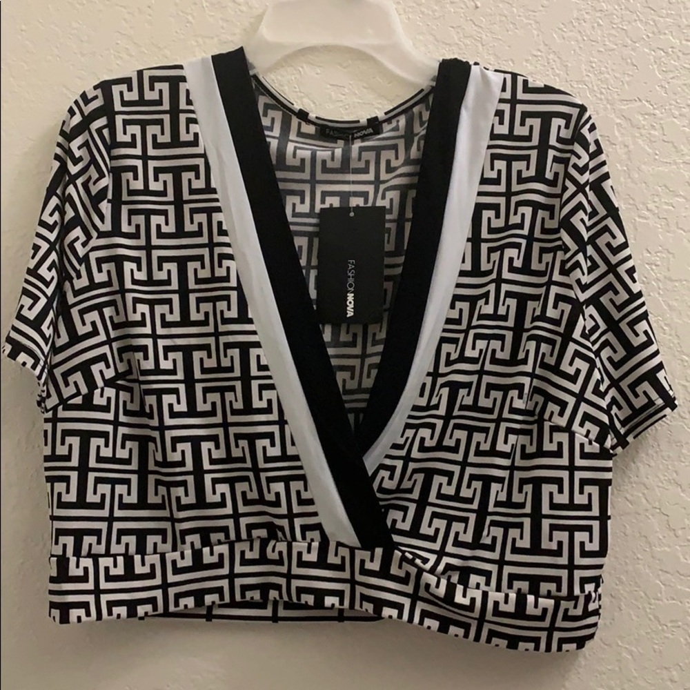 Fashion nova “Lost without you top”